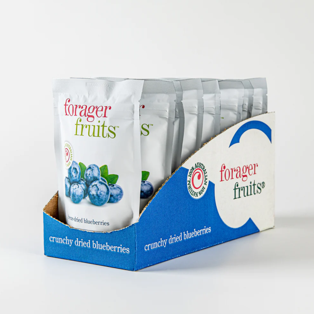 Forager Freeze Dried Blueberries (Box of 8)
