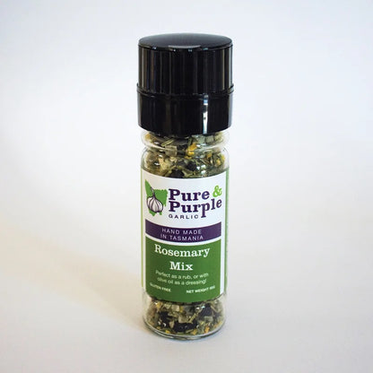 Purple Garlic Salt, Rosemary Grinder 50g