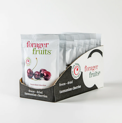 Forager Freeze Dried Tasmanian Cherries (Box of 8)