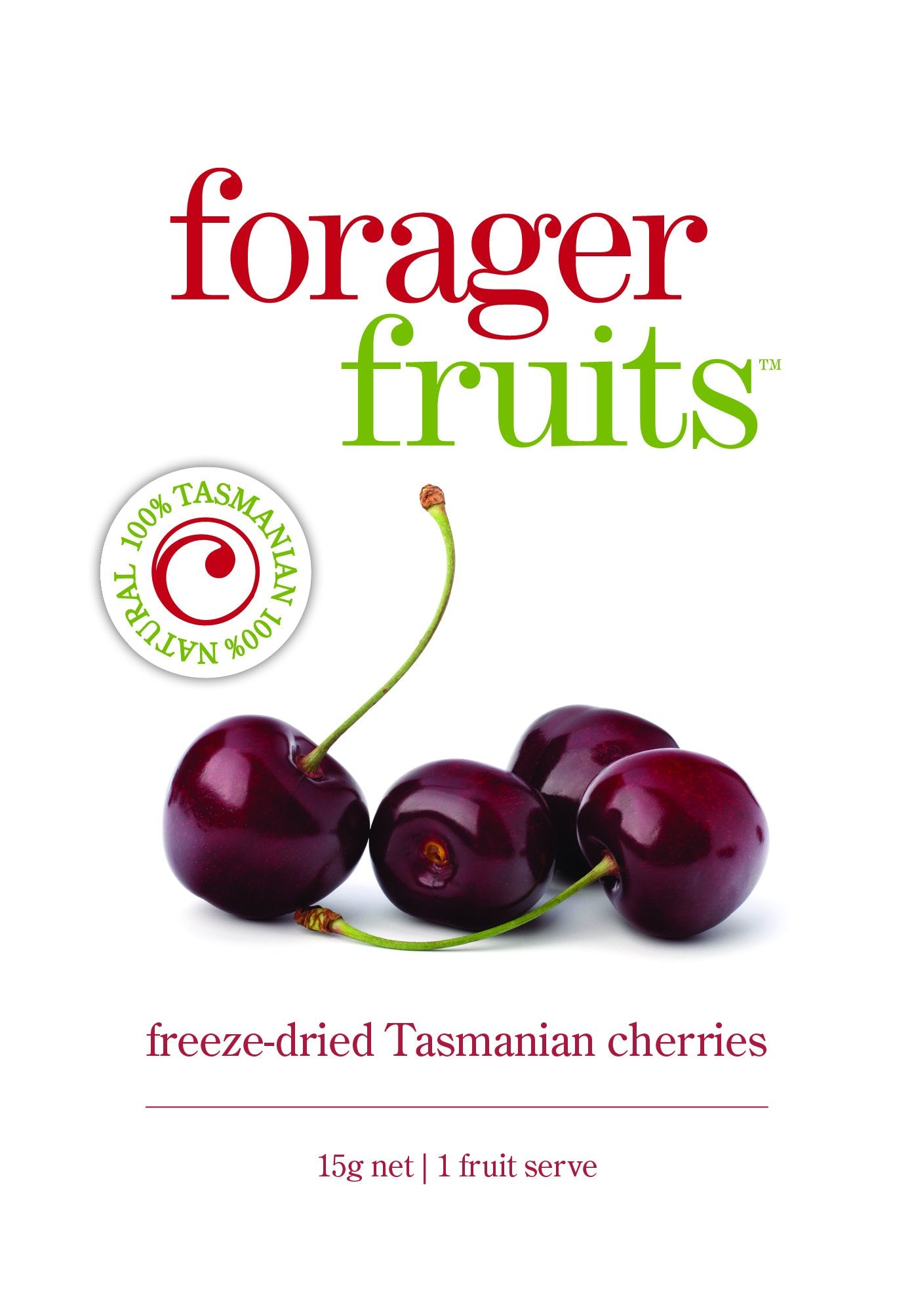 Forager Freeze Dried Tasmanian Cherries