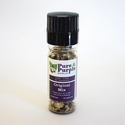 Purple Garlic Salt, Original Mix Grinder 50g